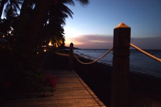View from Scuba Seraya Resort