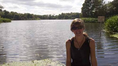 There are Alligators in this lake. 