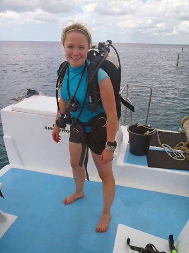 Ready to dive the anchor