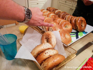 Some serious bagel-age going on here...