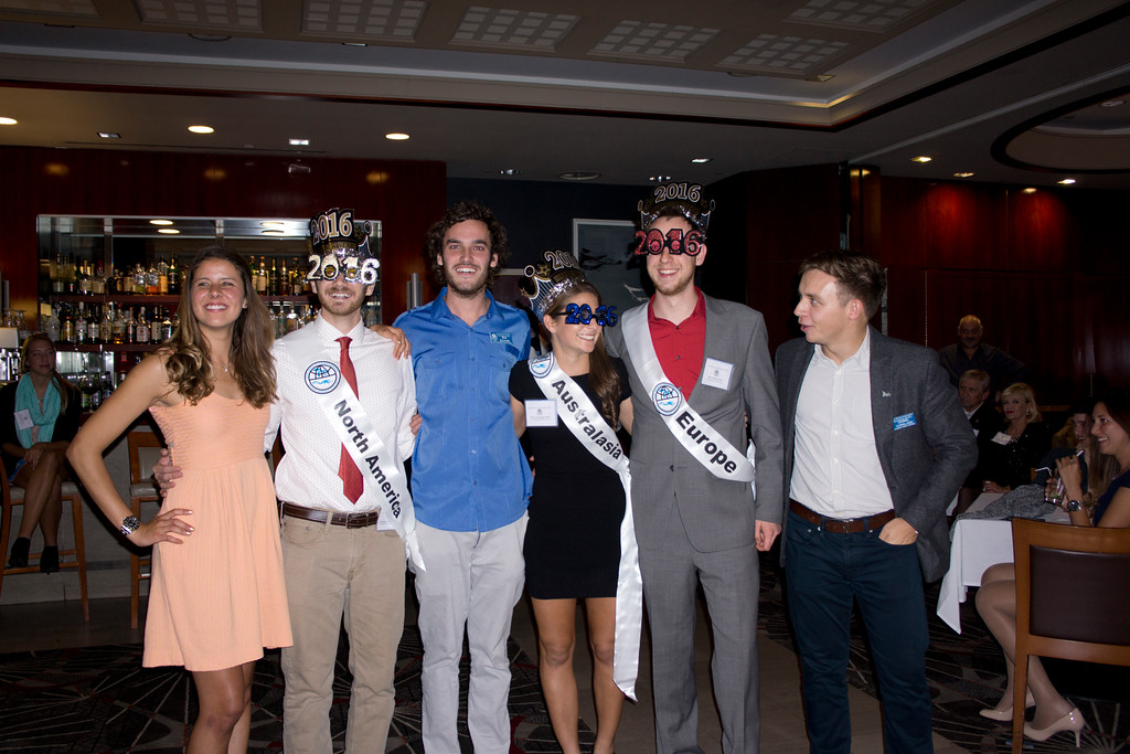 Crowning of the incoming scholars at the terrace club (photo by Sara Shoemaker Lind)