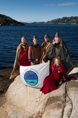 Lars Stenholt Kirkegaard, Will Arlidge, Christian Skauge, Alex Mustard and me